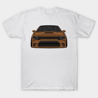 DODGE CHARGER BROWN T-Shirt